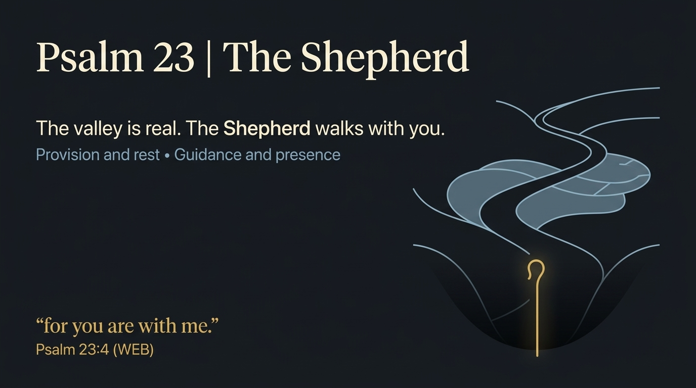 Psalm 23: The Shepherd