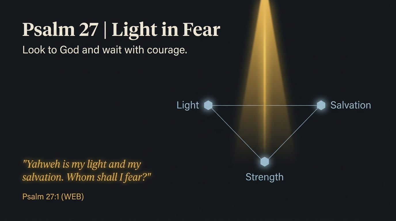 Psalm 27: Light in Fear