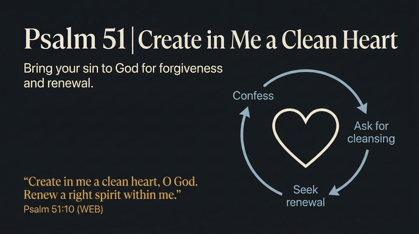 Psalm 51: A Clean Heart