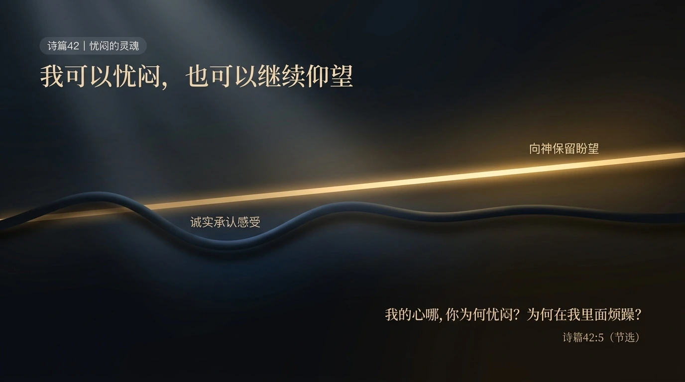诗篇42｜忧闷的灵魂