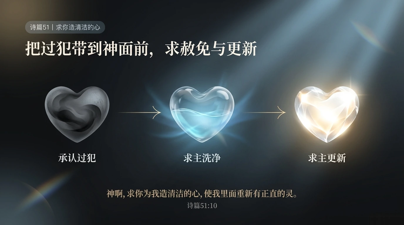诗篇51｜求你造清洁的心